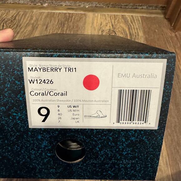 Emu Australia Mayberry TRL 1 Sandal Size 9 Coral - Picture 8 of 8